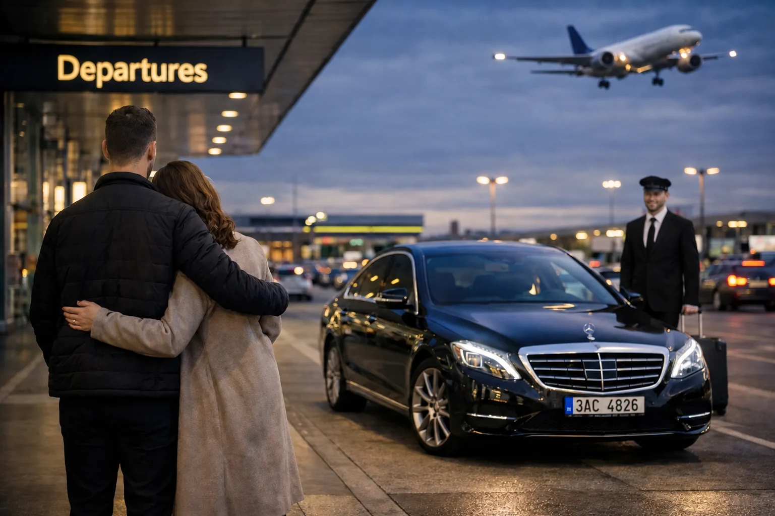 Airport drop-off